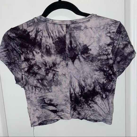 Rebel Sugar marble cropped t-shirt - Picture 2 of 4